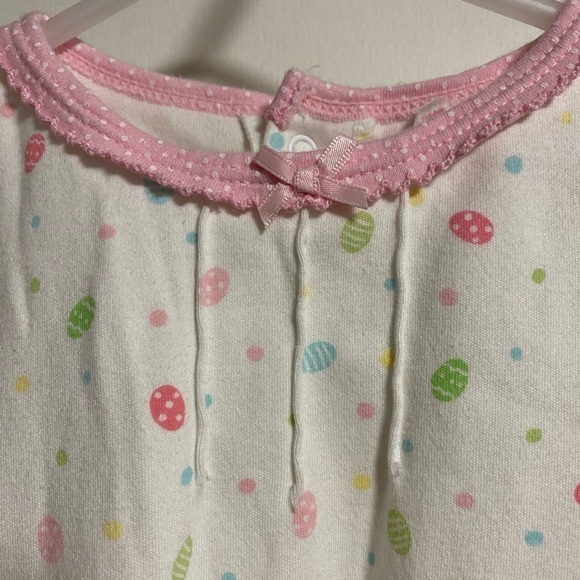 CARTERS Girls Easter Egg Print Nightgown, size 24 months - Picture 3 of 6